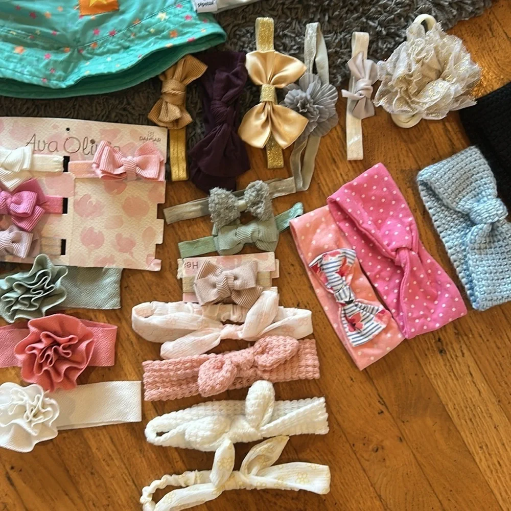 Toddler Girl Baby Headpiece Bundle